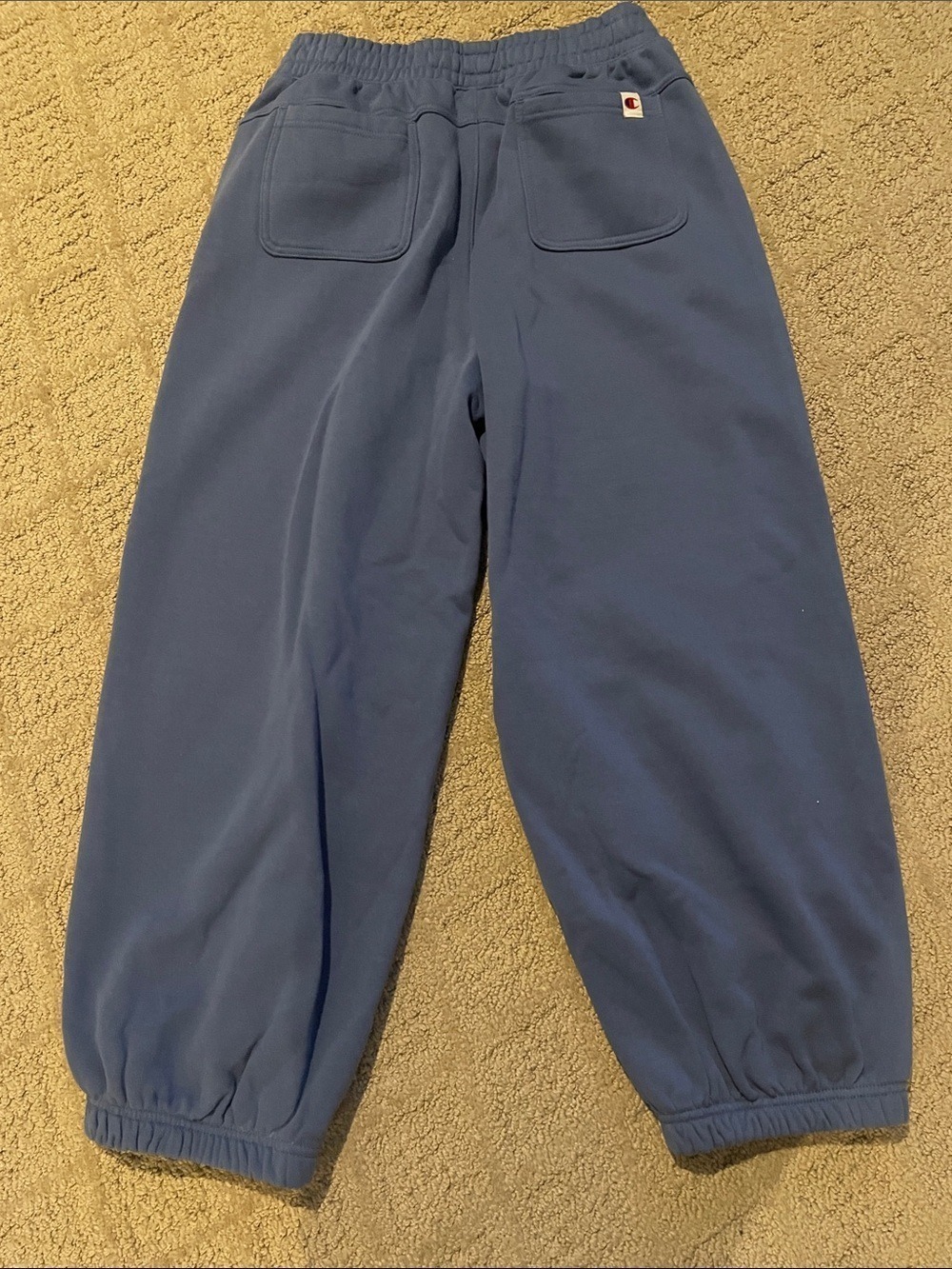 Champion Blue Elastic-Cuff Track Joggers - Picture 2 of 9